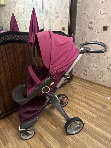 прогулочные коляски peg perego si completo: Коляска-люлька съемная, Б/у, Пол: Девочка, Самовывоз — 3