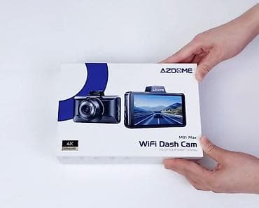 avto maqintafon: AZDOME M01 Max – 4K Wi‑Fi Avtomobil DVR ÇSTDIRILMA VƏ QURAŞDIRMA — 4