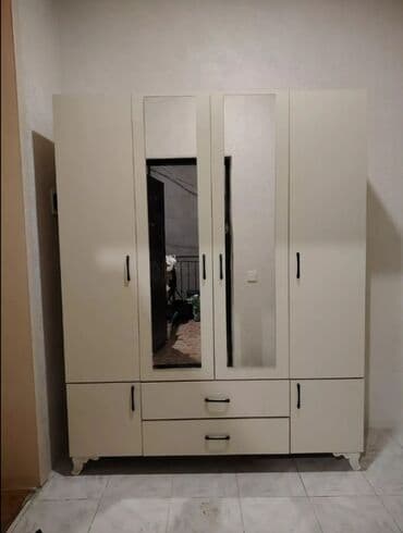 paltar qurutma: Yeni, Açılan, 4 qapılı Düz dolab, Qarderob, paltar dolabı, Azərbaycan — 2