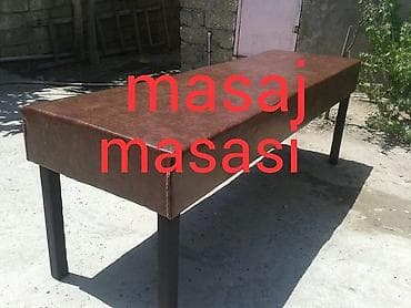 Masaj stolu teze mohkem yumusaq her rengde kojalardan baw terefi