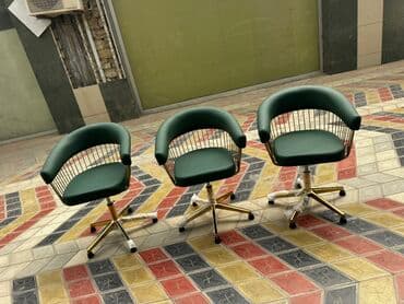 goz agaci: Yeni, Təkərli, Qolları tənzimlənmir, Süni dəri — 1