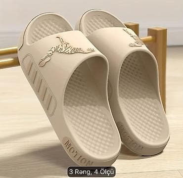 kofta kişi: Unisex rezin şlapanlar – “Motion” detalları ilə Mövcud Ölçülər: 40 — 3