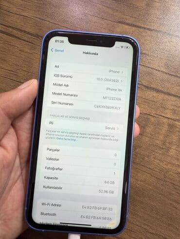 iphone 16 azərbaycan: IPhone 16, 64 GB, Göy, Zəmanət — 2