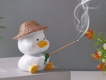 Toxumlar: Keramika “backflow” buxur/ətirli tütsü qabı - Material: yüksək — 4