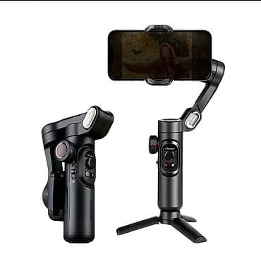 mini prosessor: Smartfonlar üçün 3 oxlu əl stabilizatoru (gimbal) - Hamar və sabit — 2