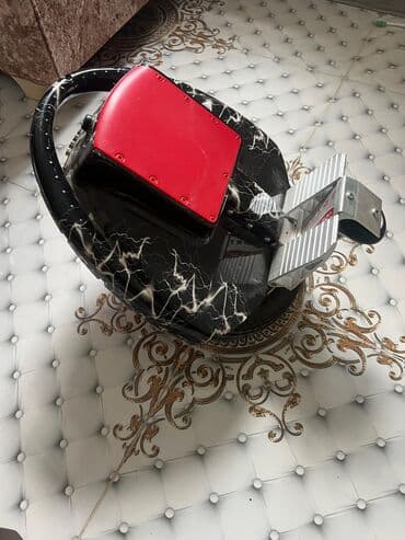 Elektrik təkərli skuter (monowheel/uniwheel) - Korpus: qara mərmər