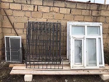 Məhsul: Dəmir pəncərə barmaqlıqları və plastik pəncərə çərçivələri