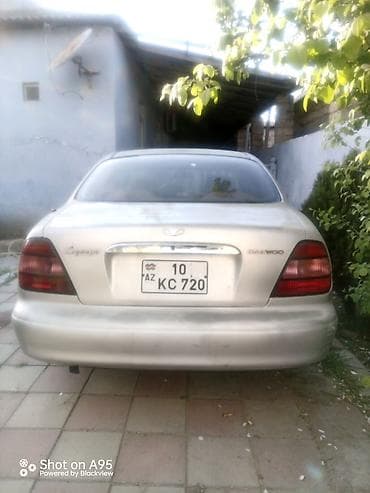 Daewoo Leganza sedan - Kuzov: 4 qapılı sedan, gümüşü rəng - Nömrə — 2