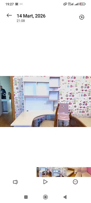 divar skaflari: 3 qapılı, Siyirməli, Ağ, Digər material, Açılan, Düz dolab — 2