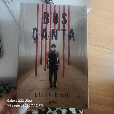 bazar cantası: Məhsul: Kitab – “Boş Çanta” Müəllif: Elxan Elatlı Janr: Detektiv roman — 1