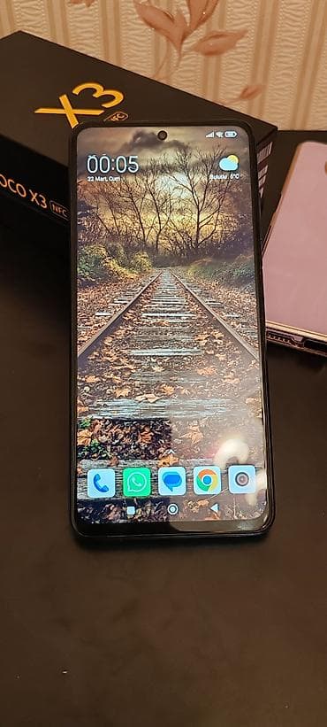mini motor: Poco X3 NFC, 128 GB, rəng - Mavi, Face ID, Sənədlərlə, Sensor — 2