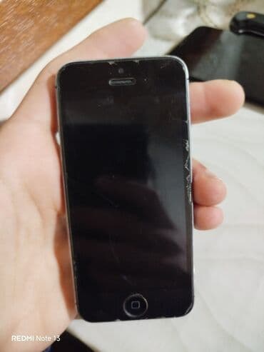 Audio: IPhone 5, 64 GB, Qara, Qırıq — 5