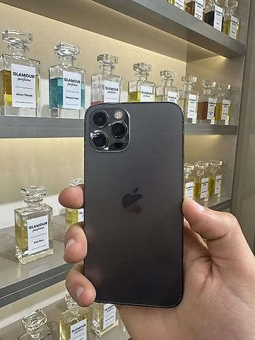 15 mini iphone: IPhone 12 Pro, 128 GB, Graphite, Simsiz şarj, Face ID — 1