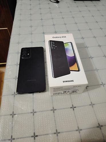 park sensor: Samsung Galaxy A52, 128 GB, rəng - Qara — 3