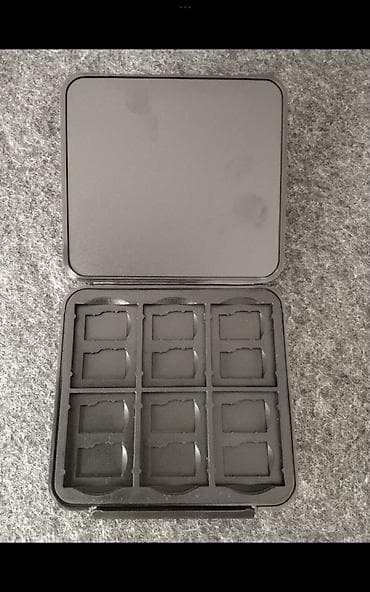 saz data kart: 2-in-1 Yaddaş Kartı Qutusu - Tutum: 6 ədəd SD kart + 12 ədəd TF — 2