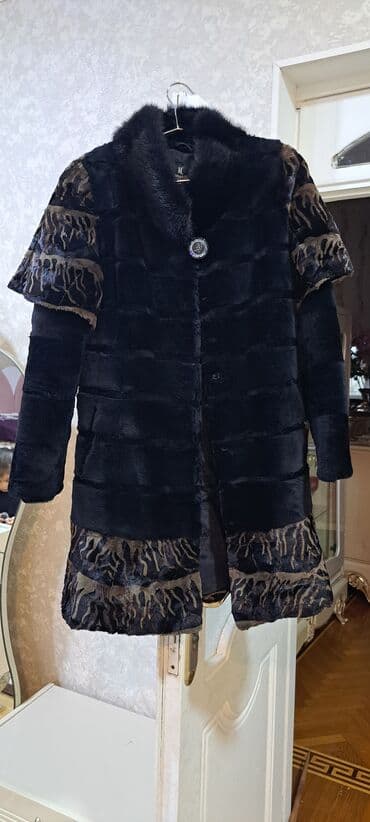 kreditle xez deri: Kürk, rəng - Qara — 8