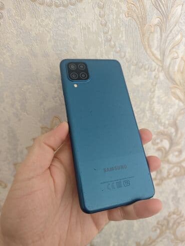 samsung not 4: Samsung Galaxy A12, 64 GB, rəng - Göy, Sensor, İki sim kartlı — 3