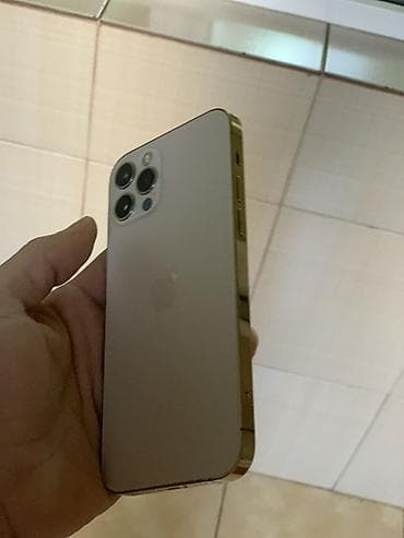 telfonu islenmis: IPhone 12 Pro, 128 GB, Qızılı, Face ID — 5