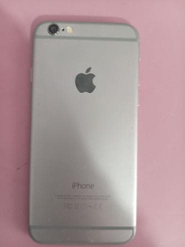 pec yuyan aparat: IPhone 6, 16 GB, White Titanium, Barmaq izi, Face ID — 2
