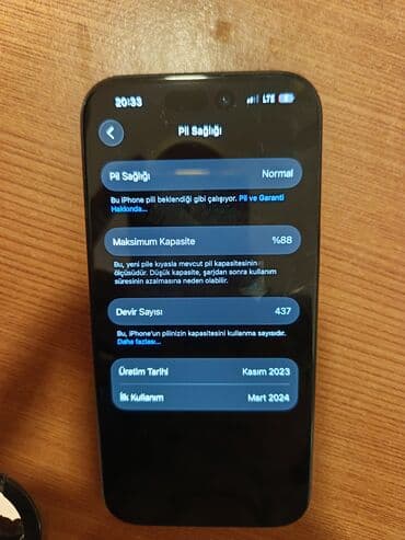 Video oyunlar və konsollar: IPhone 15, 128 GB, Qara, Face ID — 8