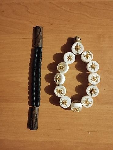 Очки: Təsbeh dəsti - 2 ədəd təsbeh bir yerdə. - Qara təsbeh: mat qara — 1