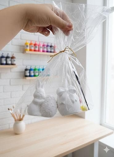 Güzgülər: Fiqur, Gips, rəng - Ağ — 6