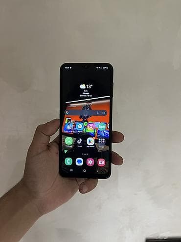 ide hard disk: Samsung Galaxy A13, rəng - Qara, Barmaq izi — 9