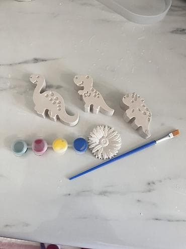 qilinc gulleri: Fiqur, Gips, rəng - Ağ — 7