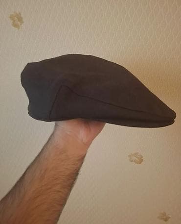 baş: Austin Reed kişi newsboy/peaked cap - Brend: Austin Reed - Ölçü: L - — 1