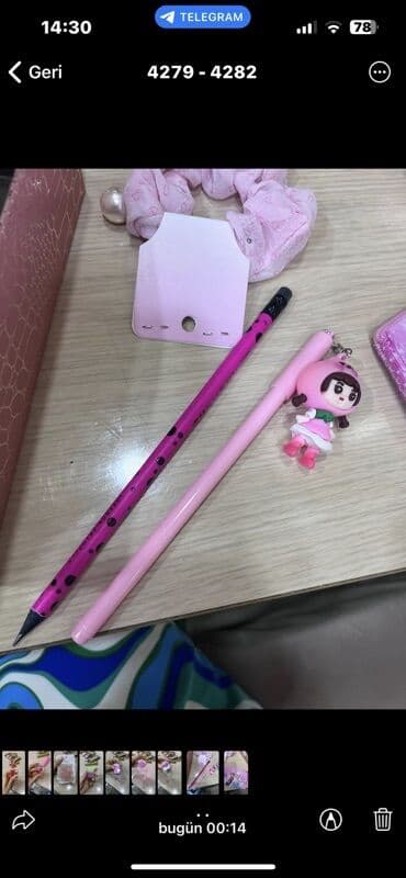 uşaq makyaj seti: Hədiyyə qutusu – qızlar üçün şirin aksesuar dəsti Metrolara çatdırılma — 3