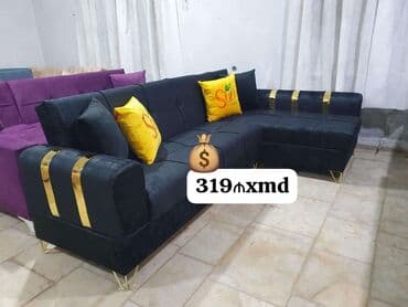 Divan və masa dəstləri: Künc divan, Yeni — 1