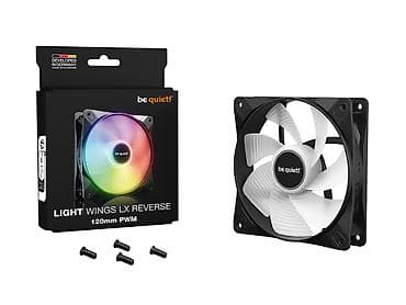 mini pc computer: Be quiet! Light Wings LX 120mm PWM Reverse Black – yüksək — 2