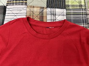 Futbolkalar: Futbolka, H&M, M, rəng - Qırmızı — 1