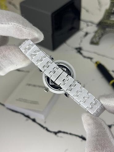 Новый, Наручные часы, Emporio Armani, цвет - Белый — 2