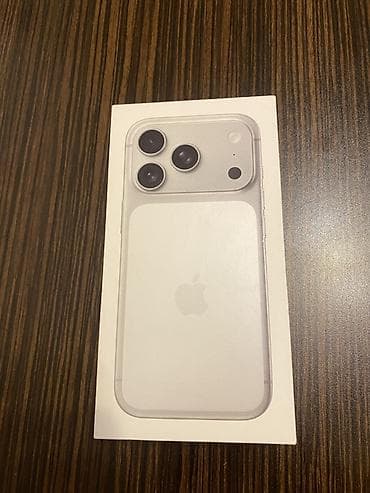 IPhone 17 Pro, 256 GB, Gümüşü lalafo.az -da IPhone 17 Pro, 256 GB, Gümüşü