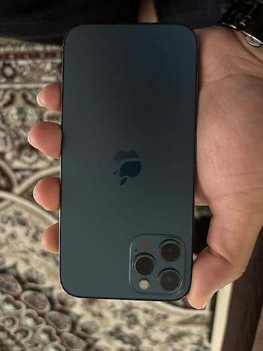 iphone 15 pro satış: IPhone 12 Pro, 128 GB, Göy, Face ID — 4