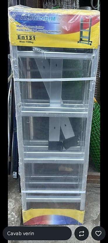 Alüminium çoxfunksiyalı nərdivan - Material: yüksək keyfiyyətli