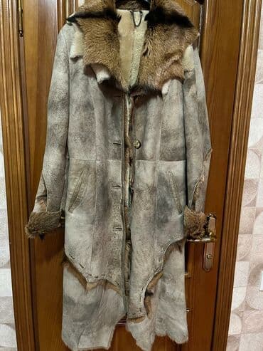 hicablı geyim: Dublenka. Seligeli geyinilib. vorotnik-tülküdür — 1