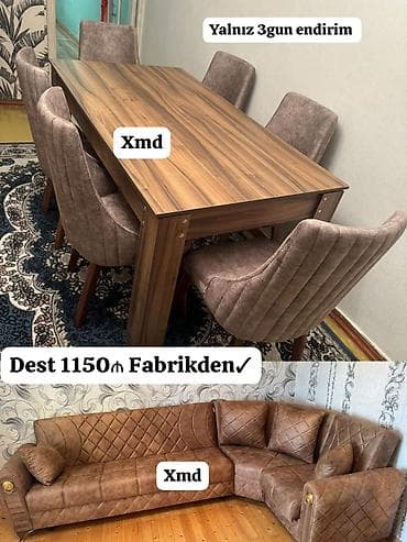 Yeni, Künc divan, Qonaq otağı üçün, Açılmayan