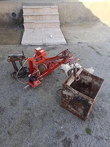 Tavan: Elektriklə işləyən məhəllə tipli yükqaldırma vinçi (çardaq/şəhərcik — 4