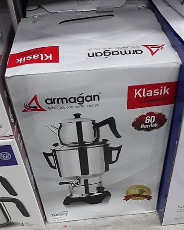 islenmis samavar: Yeni Elektrik Samovar, 5 l, Pulsuz çatdırılma — 2