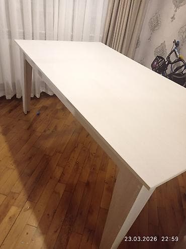 hamam peçi: Qonaq masası, Açılmayan, MDF, Dördbucaq masa — 1