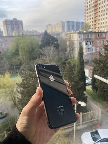 IPhone 8, 64 GB, Qara, Barmaq izi