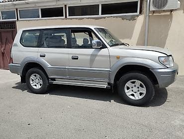 Toyota Land Cruiser Prado J90, gümüşü rəng. - Kuzov: 5 qapı, tam — 2