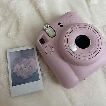Fujifilm Instax Mini 12 – instant fotoaparat, pastel çəhrayı rəngdə — 1