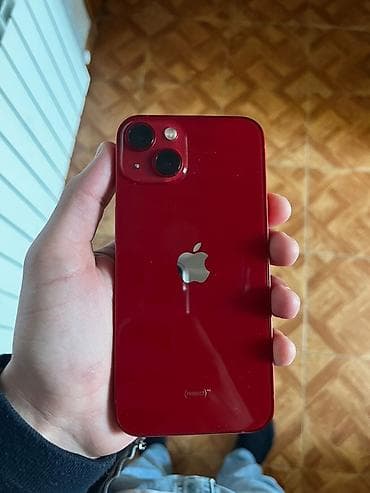 iphone 12 ucuz: IPhone 13, Qırmızı, Face ID — 1