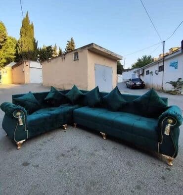 qupka: Künc divan, Yeni, Açılmayan, Bazasız, Ünvana pulsuz çatdırılma — 1