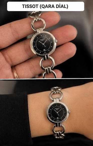 saat vitirni: Qol saatı, Tissot, rəng - Qara — 1