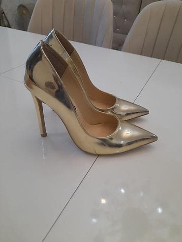 xanimlar: Ölçü: 38, rəng - Qızılı, İşlənmiş — 2