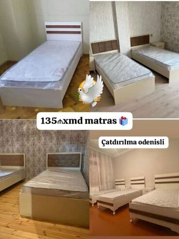 tek kravat işlenmiş: Yeni, Təknəfərlik çarpayı — 1